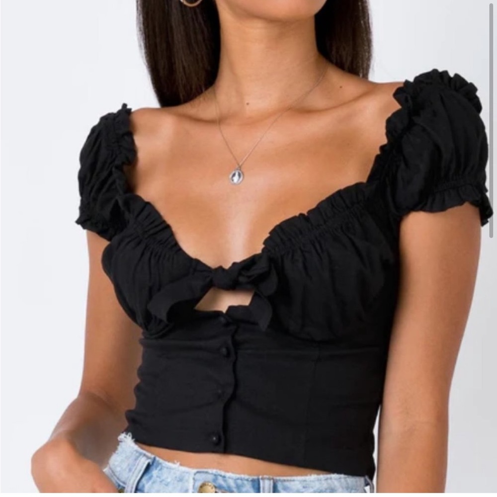 Princess Polly crop top size 6! Only worn once